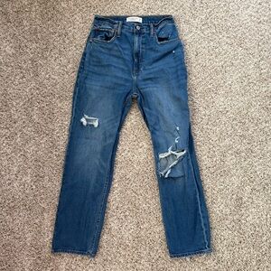 Abercrombie & Fitch Ankle Straight Jeans Size 2